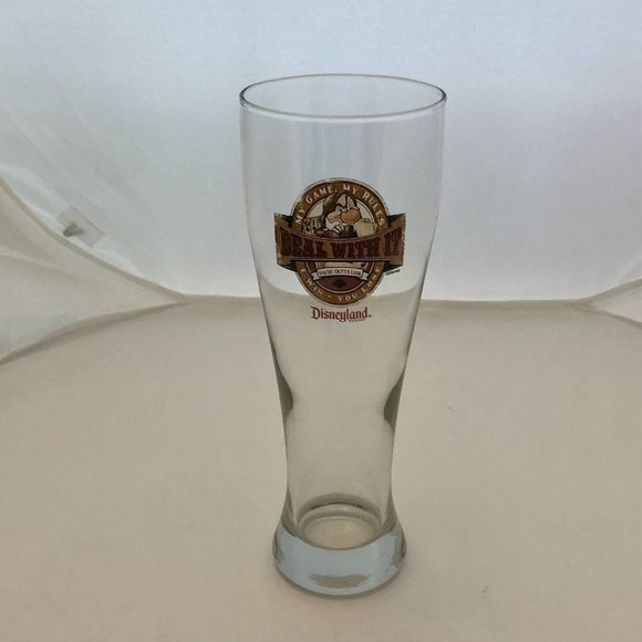 Disneyland Resort Grumpy My Game My Rules I Win Tall Pilsner Beer Glass Stein - Picture 1 of 15